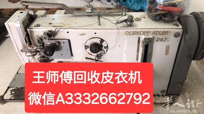 王师傅缝纫机店大回收老款皮衣机。联系电话3332662792