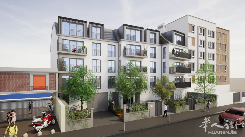 最后上车机会‼️TVA5.5%🏠大巴黎93省Romainville新房🏡城市距离巴黎很近