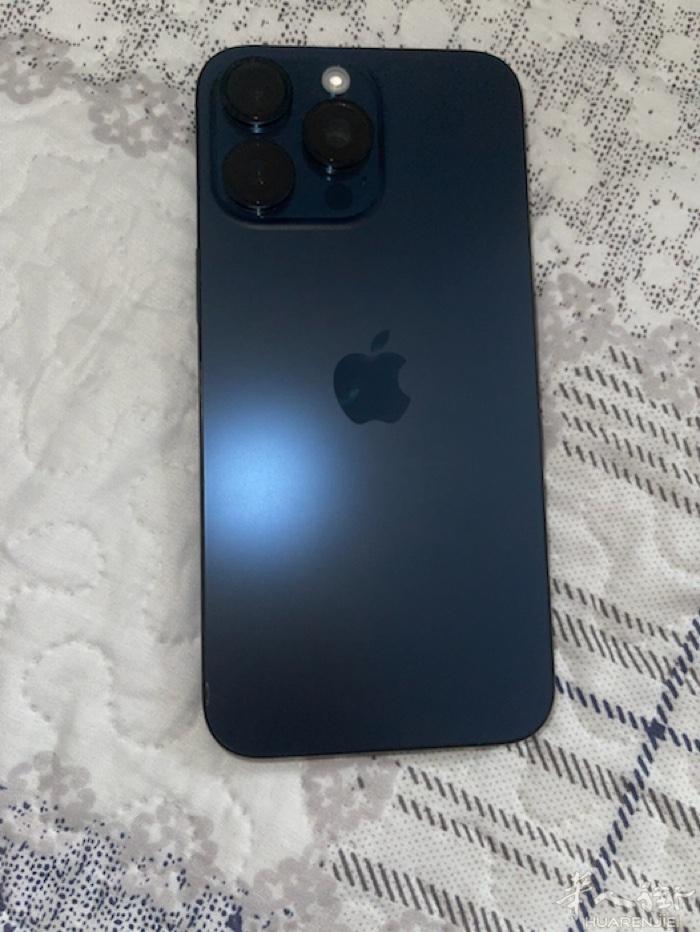 出售iPhone 15ProMax521G蓝色 美国购买刚刚过保