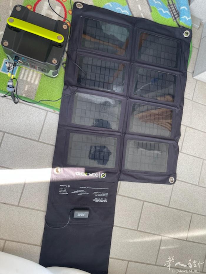太阳能充电系统，适合户外用。买的时候带着太阳能板600多欧，100欧出，欧洲品牌