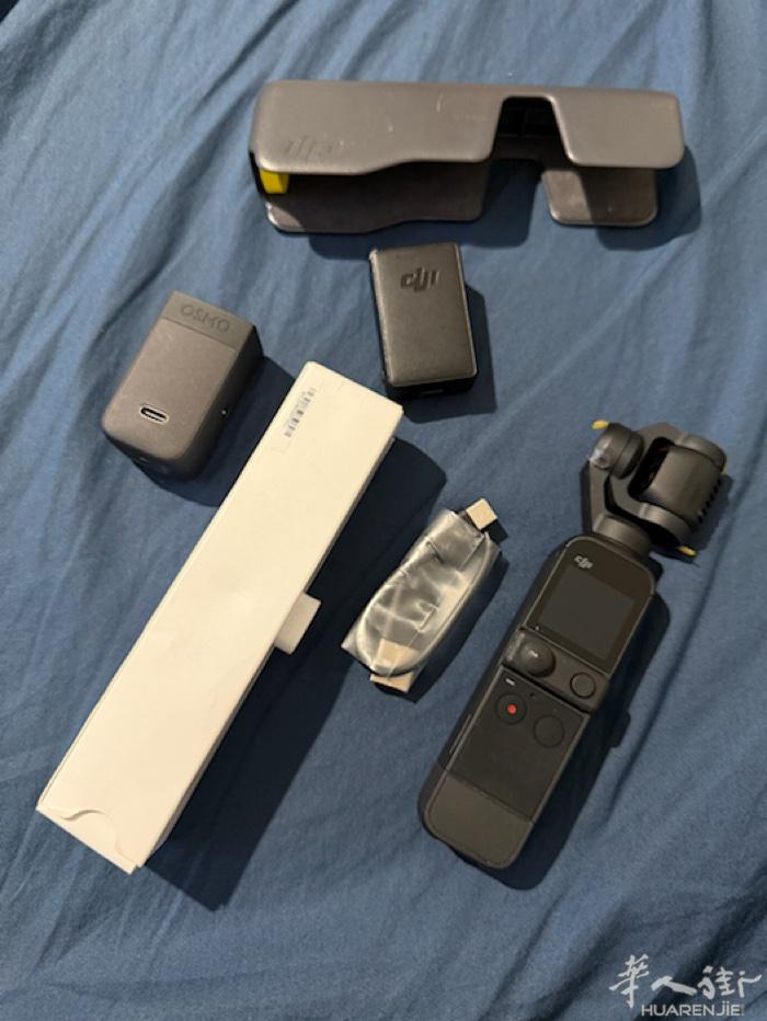 出大疆Pocket2 全新本人没过，有带麦克风和二外电池。