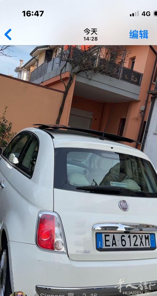 fiat 500.  自动挡2011年 行使14万公里  5000欧 电话☎️3