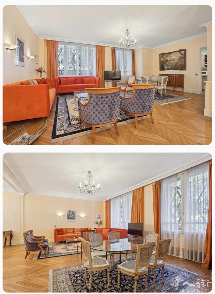 巴黎七区塞纳河边100平豪华公寓，79 Quai d'Orsay，位置非常好，楼