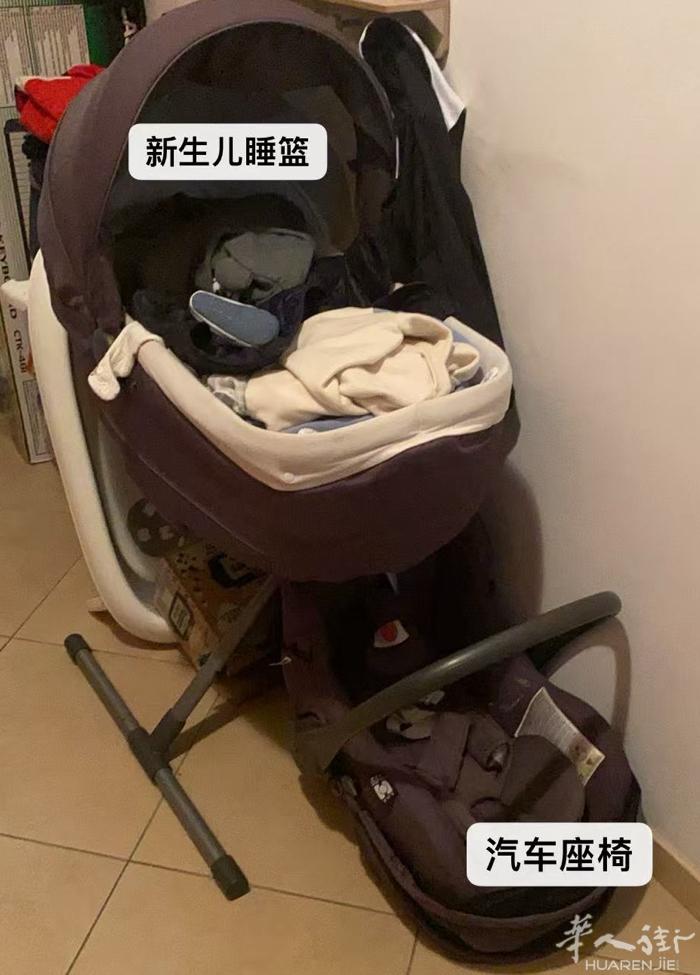 inglesina三件套 新生儿睡篮 汽车座椅 户外推车和座椅 添加微信二维码