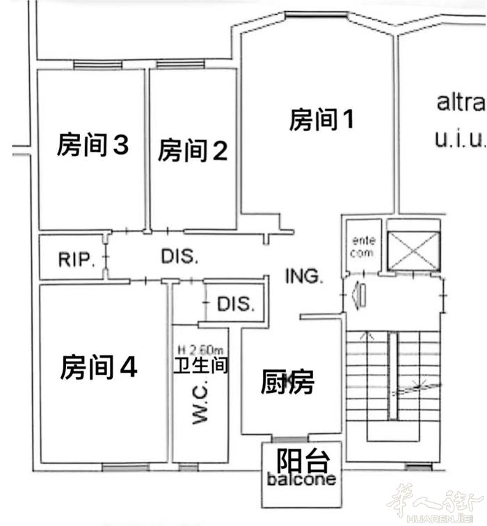 🉐降价出租/微信：linxiguang 【出租】Ponale🚇地铁口四室一厨