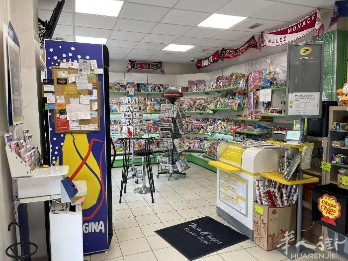 法国东部小城市Tabac 租金低，Commission 8-9W 非常适合创业