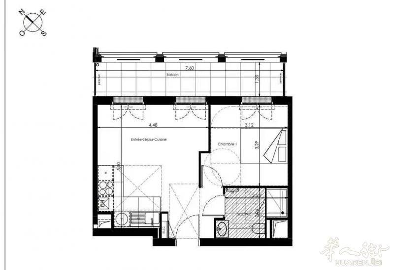 🏠大巴黎92省热门城市Puteaux新房!!一房一厅39平米起, 售价396 000💶