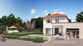 🔥TVA5,5%多户型有别墅‼️大巴黎78省CHAMBOURCY新楼盘🏡住宅距离Gare de Saint Germain和Poissy 站不到5km