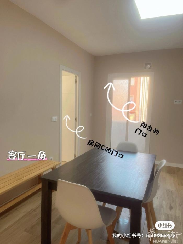 Hospitalet 区招租 如图片所示。 房子近5号线Collblanc和1号
