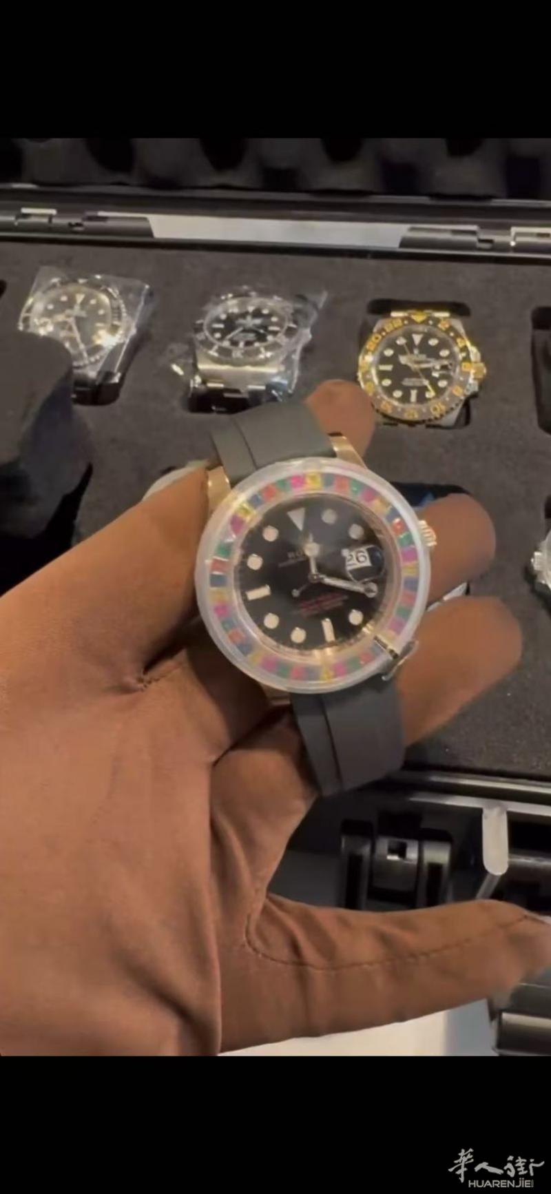 米兰实体店，二手Rolex表正品现货