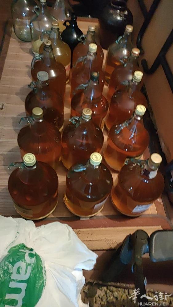 自己酿糯米黄衣加黑糯米加构杞红枣颜色青亮香味酿厚跟喝可乐一样香味5公斤装50欧欲