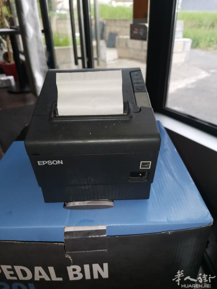 餐馆用品大甩卖epson二手 ticket 打印机usb链接 30欧。全新冰淇淋