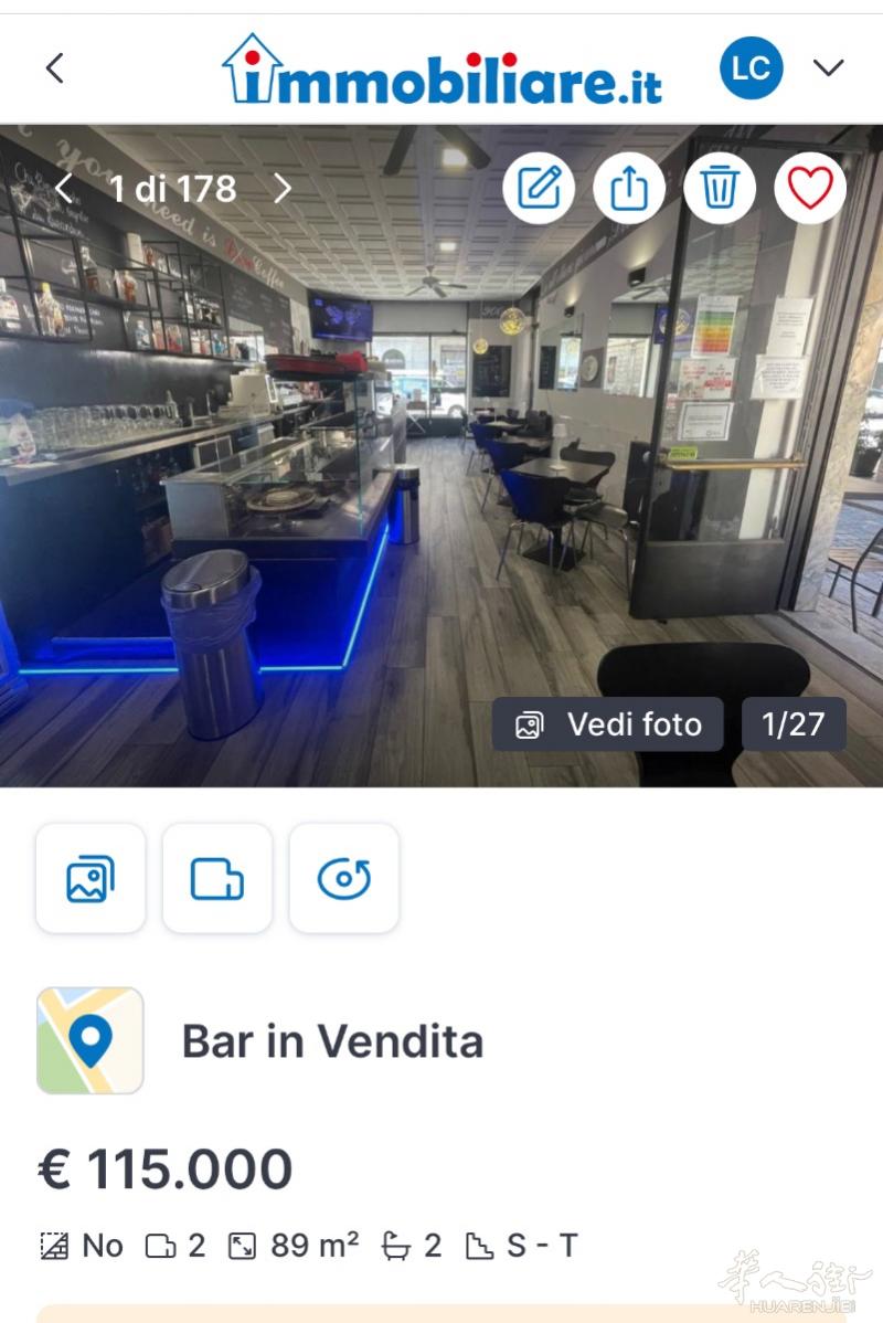 https://www.immobiliare.it/annunci/117560697/意大利酒吧 Stefano busto arsizio