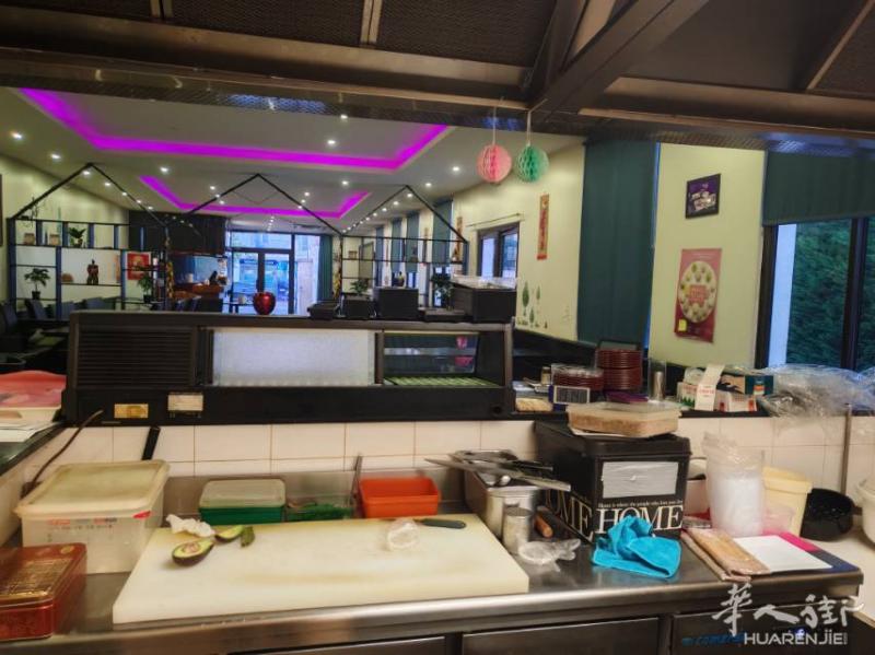 离巴黎90公里日本餐点单，已经营十几年，可改外卖店