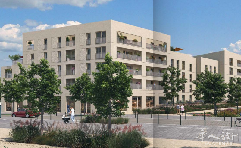 🏠大巴黎92省Châtenay-Malabry的新房🏡城市距离巴黎仅 12 km，住宅位于🌸樱花公园Parc de Sceaux和Coulée Verte