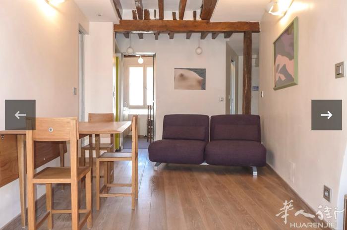 小巴黎3区42平一室一厅，地址65 Rue de Saintonge, 7500
