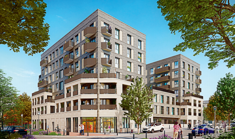 🎊免公证费👍🏻TVA5,5%高性价比🏠大巴黎93省AULNAY-SOUS-BOIS的新房🏡城市距巴黎仅 15 km