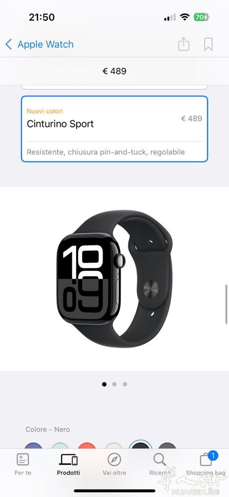 apple watch s10 46mm gps 2月多买的有一些细微的划痕几乎