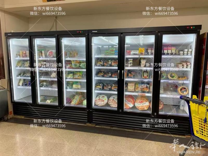 出售超市，糖果店专用三门冰箱，硬冰