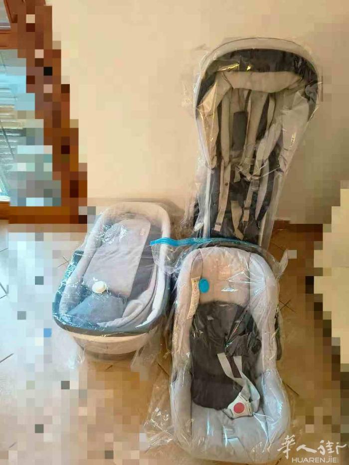 出闲置，inglesina推车三件套，妈妈包，雨衣一应俱全，自提。