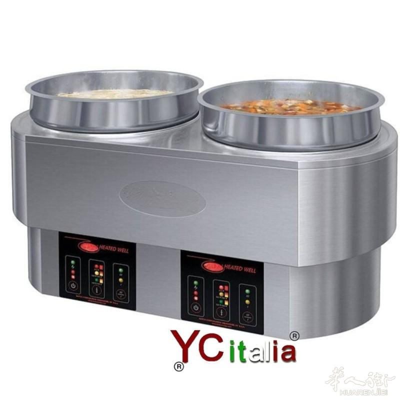 多功能电热干式双加热锅集食物加热器、水壶、隔水加热锅、蒸锅和面食制作机于一体,十分灵活。