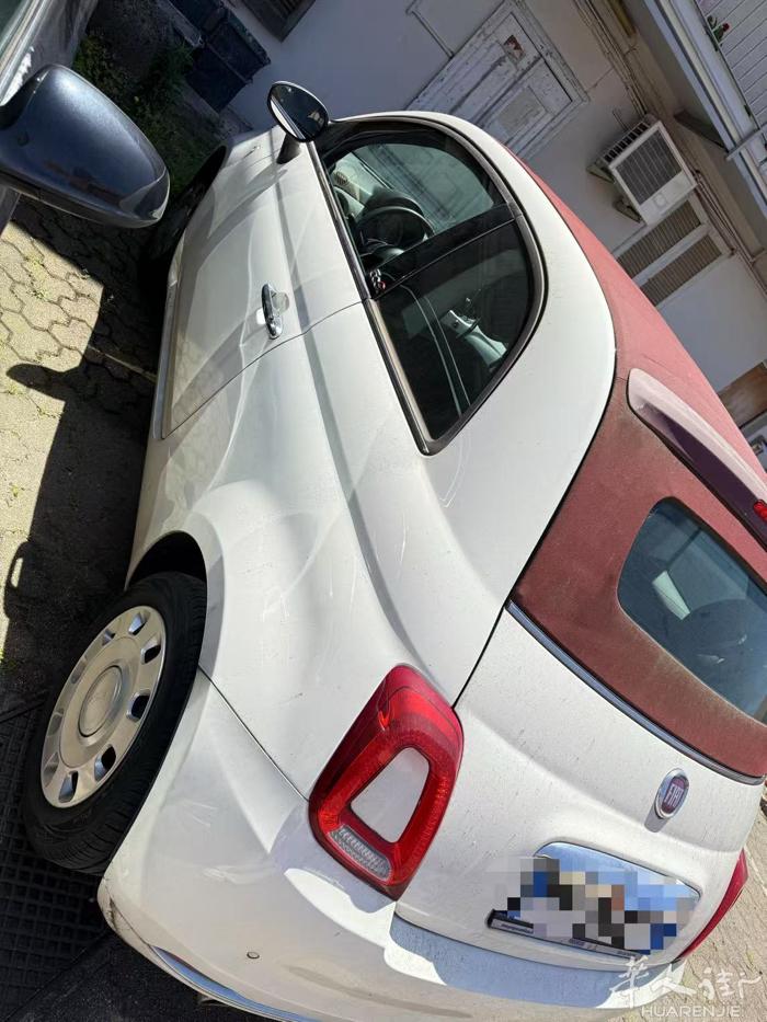 Fiat 500 敞篷 18年 53000公里 14000价格可谈 联系电话39
