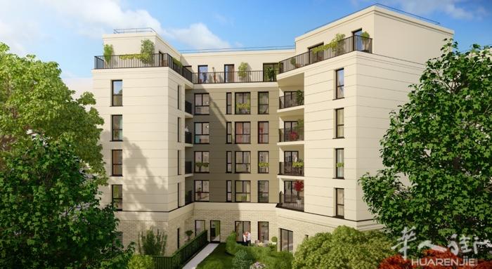 Le Bourget地铁快线口新房，两房一厅自住28万4起