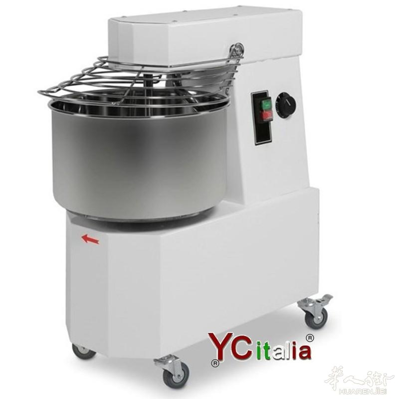 20 升单相固定头螺旋搅拌机,意大利境内免费送货。这款螺旋搅拌机采用链条传动系统和油浴式减速电机,确保经久耐用。这款披萨螺旋搅拌机可根据您的需求配备:单相电机、
