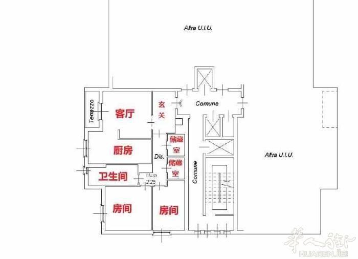 出售红线地铁口Molino dorino ，步行3分钟两室一厅