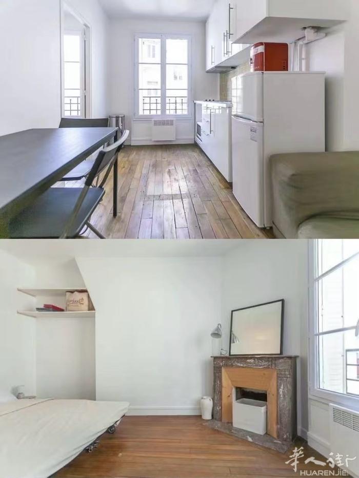 小巴黎12区30平一室一厅，地址Rue des Meuniers, 75012，