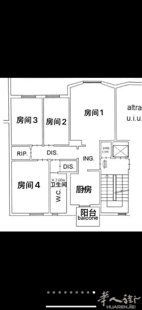 米兰ponale地铁站紫线租房（需要短租日租私 💜紫线Ponale 步行4分钟
