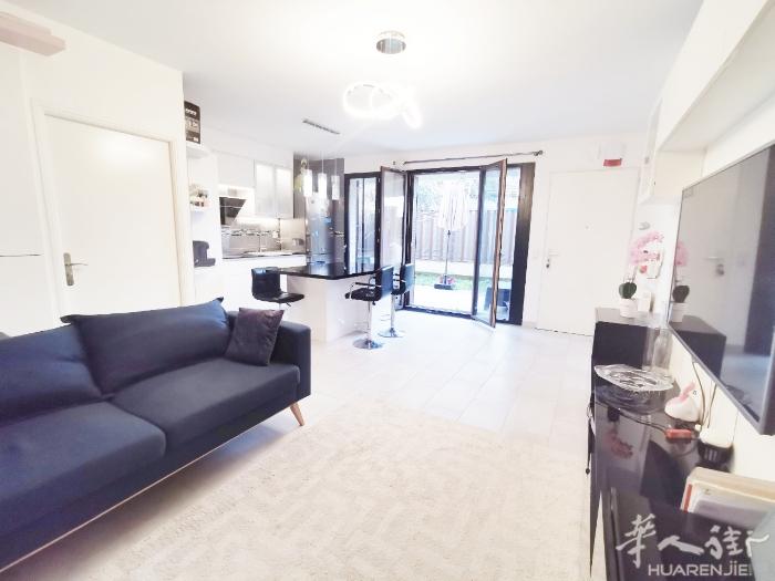 94Vitry sur Seine 近13区 T9 中央供暖一室一厅带花园车库