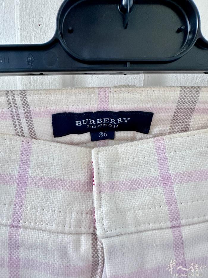 巴黎➗ Burberry 女裤 裤长78cm S码 市中心取