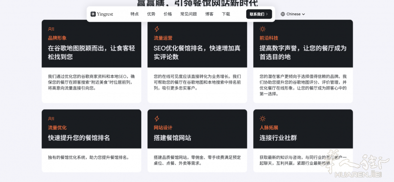 Yingrest: 店铺线上增长引擎 | 谷歌排名优化+0佣金网站