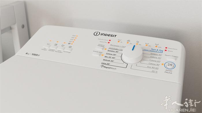 出95新洗衣机，型号：Indesit BTW L60400 IT Washing