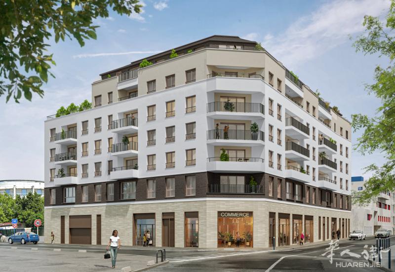 ‼️TVA5,5%➕送公证费🏠大巴黎93省Drancy 新房🏡住宅紧邻RER B线站点🚄，仅4min步行路程，17min连接宇宙中心Châtelet-le