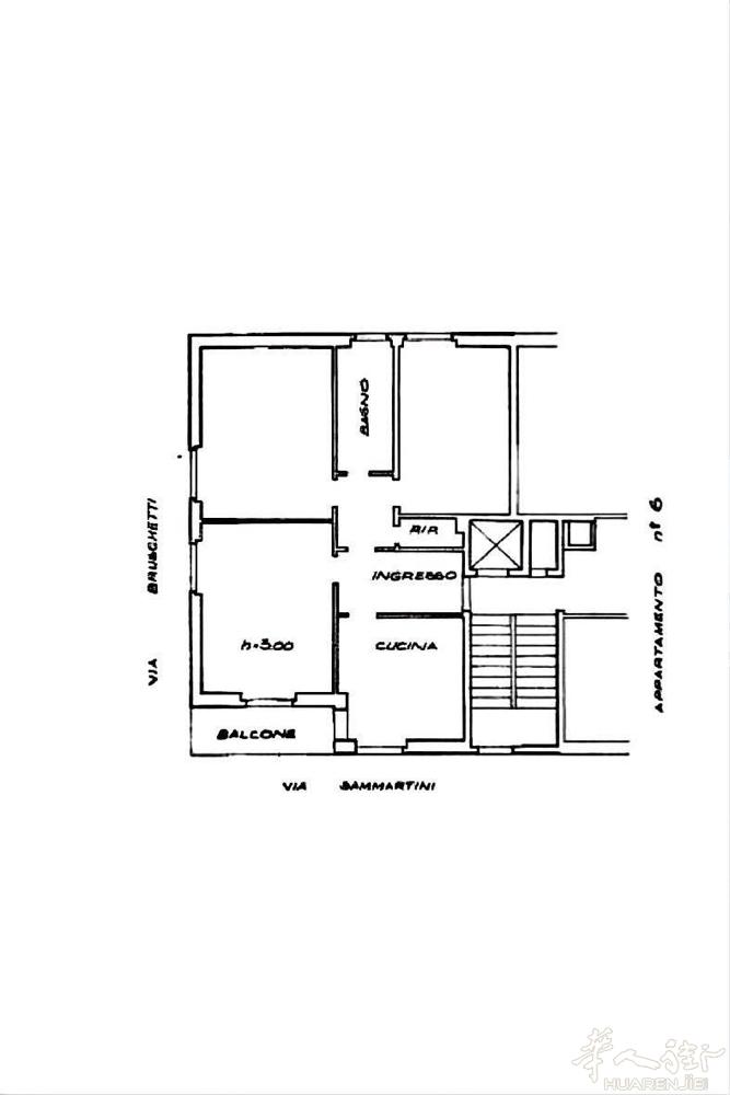 【出售】火车站区域两室一厅 楼层：2楼 电梯：有 地址：via giovanni