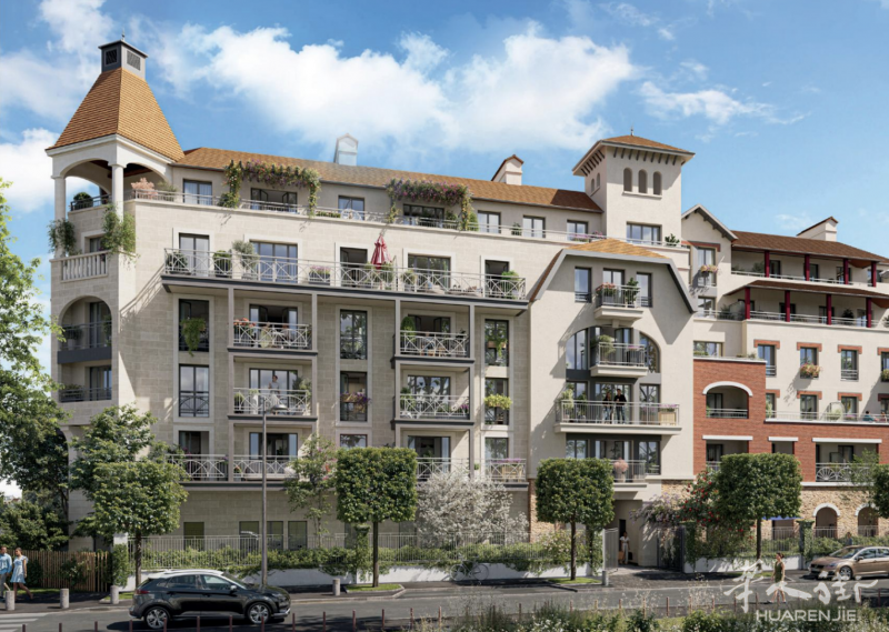🏠大巴黎94省CHAMPIGNY-SUR-MARNE新房🏡城市开车12min连接小巴黎,住宅面朝 Parc du Tremblay🖼️,从屋内就可以欣赏到