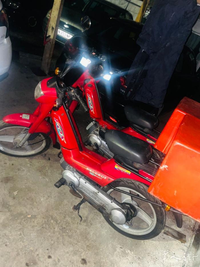 出售2辆送外卖摩特车 PEUGEOT 一辆的价格