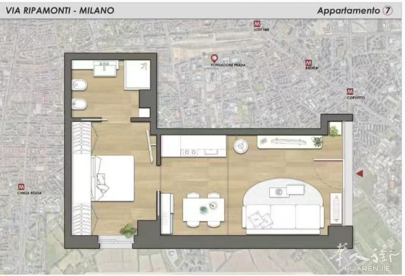 【好房出售】一室一厅出售，45平方，全新装修，有车位和地下室，报价22万
