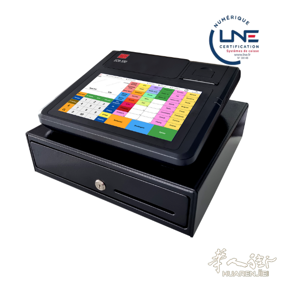 系统调试新款的触屏收银机TECHFIVE ECR 100,ECR 80