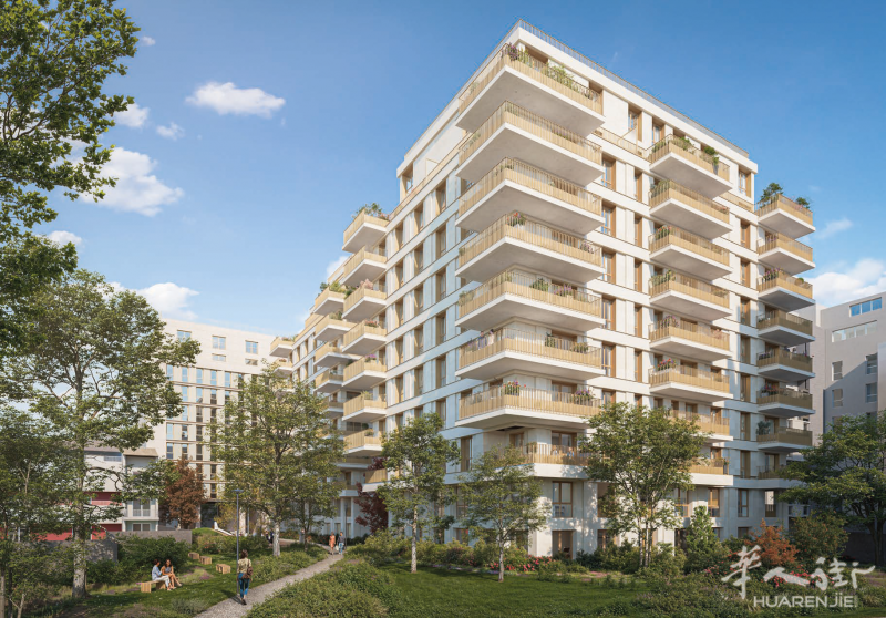 COURBEVOIE 近 La Défense新楼盘 · 城市与自然交融的理想人居