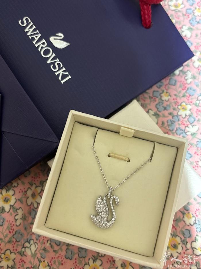 Swarovski施华洛世奇 人造水晶 项链 女款 银色