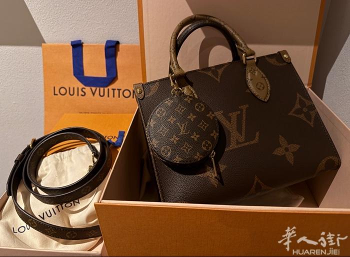 lv onthego小号，米兰rinascente买的 8成新，没背过几次感兴趣
