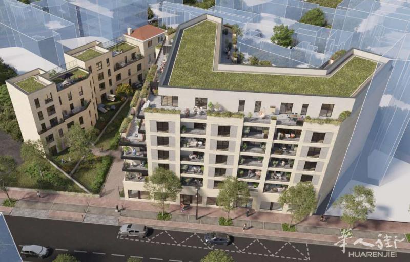 Aubervilliers市中心新房，地铁步行3分钟