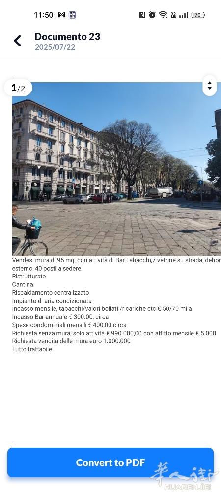 vendesi bar tabacchi centro Milano chiam