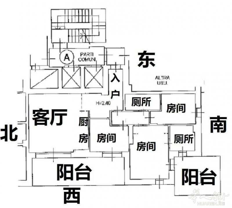 【新房出售】Quarto oggiaro区域,三室一厅 ,两个厕所 ,两个阳台 ,138平方 ,报价62万