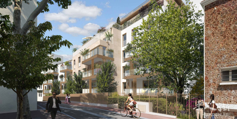 ‼️最后几套了🏠大巴黎92省优质热门城市ISSY-LES-MOULINEAUX新房🏡城市位于塞纳河左岸，紧邻小巴黎15区⚡️距离 🚇地铁12号线站点仅⼏步
