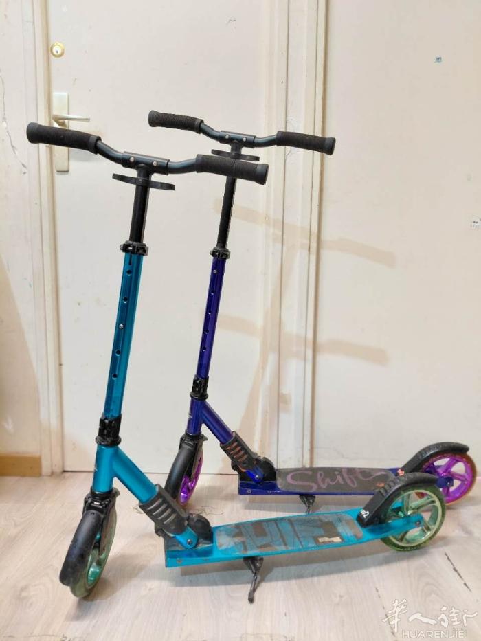 小孩子折叠脚踏车，能调高矮