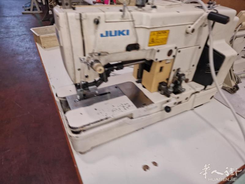 王师傅机器店出售二手JUKI 打洞机，可以用旧机器换，联系3332662792，微信A3332662792